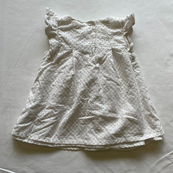 Catherine Maladrino White Eyelet Top size 4T - Picture 5 of 6